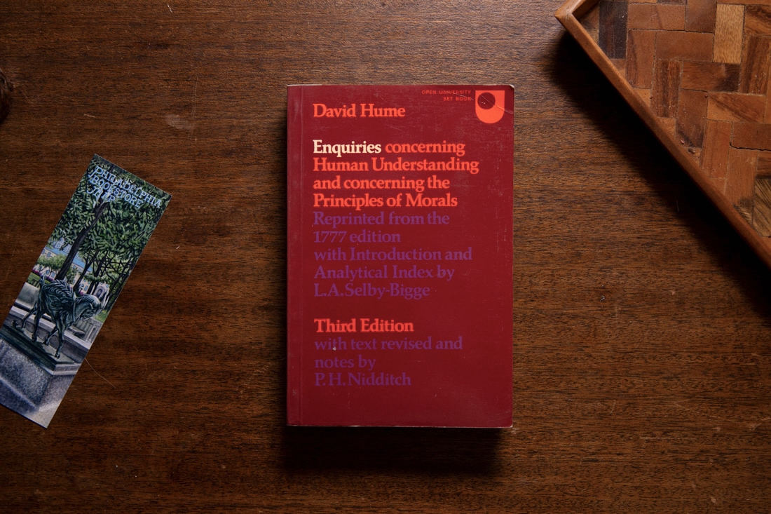 Enquiries concerning Human Understanding and concerning the Principles of Morals by David Hume